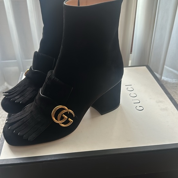 Gucci Mermont fringe bootie - Picture 2 of 5